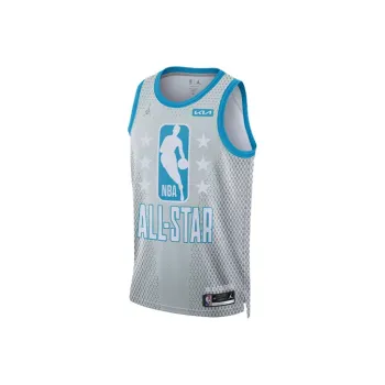 JORDAN 2023 All Stars Basketball Jerseys Men Gray