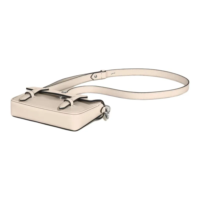 MONTBLANC Meisterstuck Leather Crossbody Bag Mini Women's Mist Beige-3