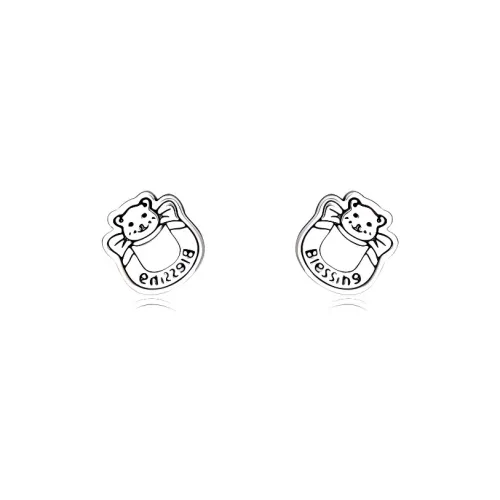 Universe Search Alloy Stud Earrings Women's