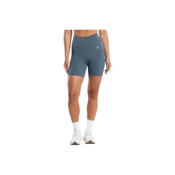 GYMSHARK Yoga Shorts Women's Freight Blue