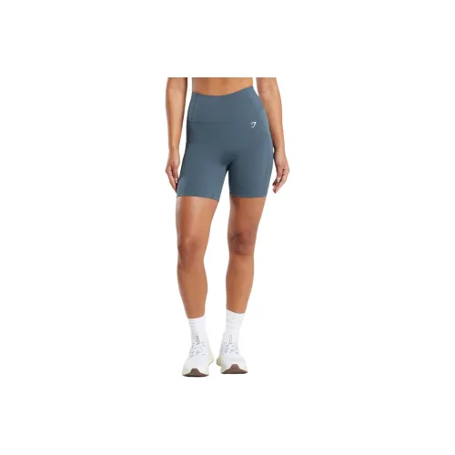 GYMSHARK Yoga Shorts Women's Freight Blue