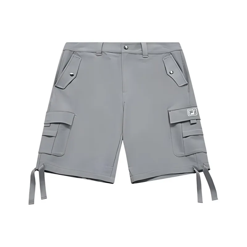 FILA FUSION BEAMS SS24 Cargo Shorts Men's Baiying Gray-0