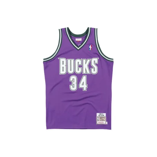 Mitchell Ness 'NBA Milwaukee Bucks 2000 Ray Allen' Authentic Jersey Vest Top