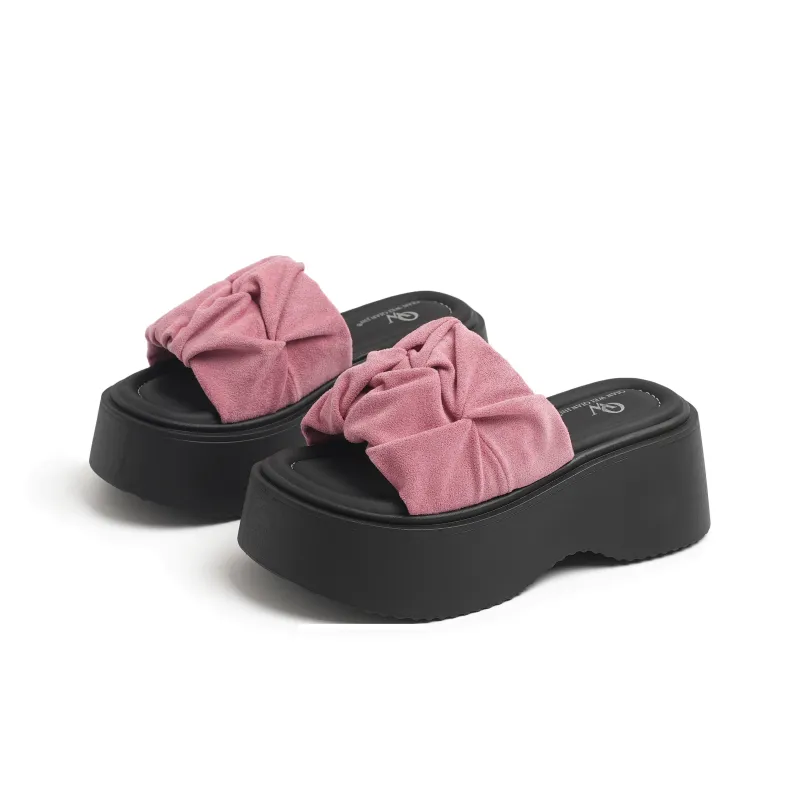LXVB Rubber Sole Quiet Slide Slippers Women's-20