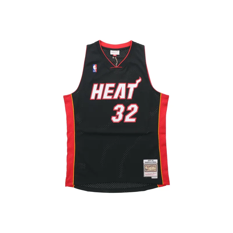 Mitchell & Ness Miami Heat Road 2005 06 Shaquille O'Neal Swingman Jersey-0