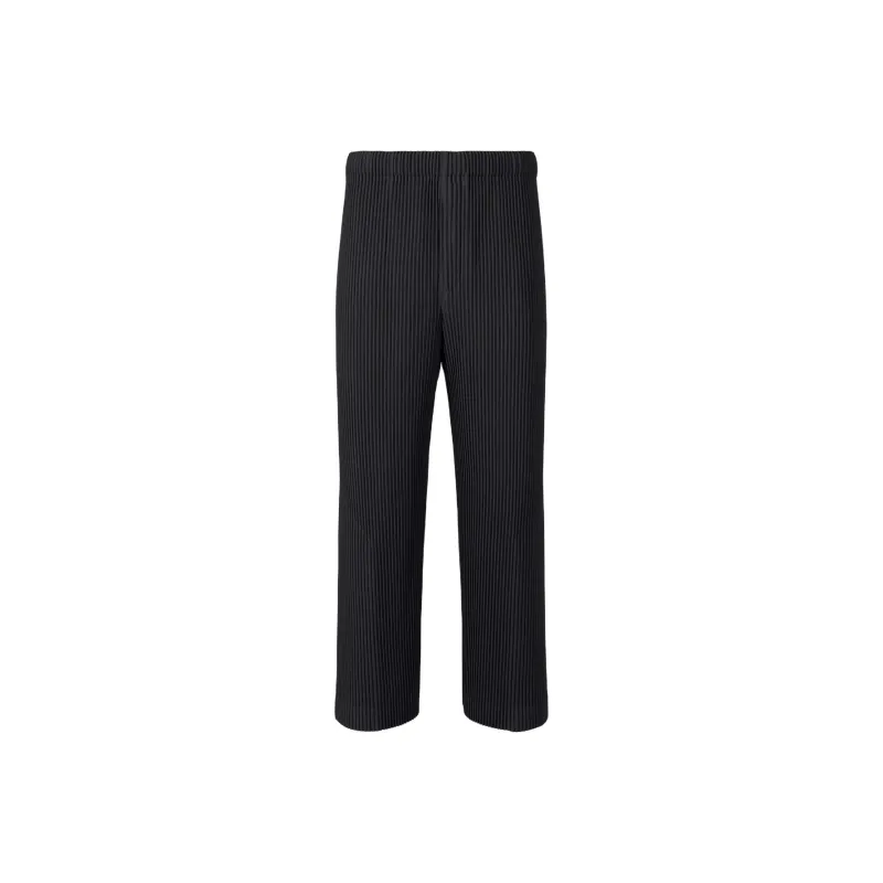 Homme Plissé Issey Miyake SS25 Casual Pants Men's Black-0