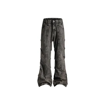 Zanzas Casual Pants Unisex Faded Black