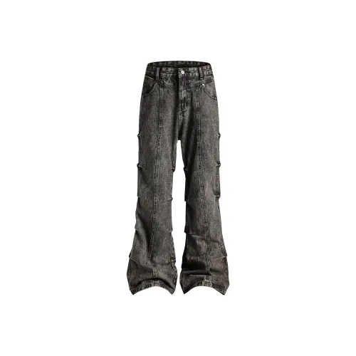 ZWWWZ Cargo Pants Unisex Purple
