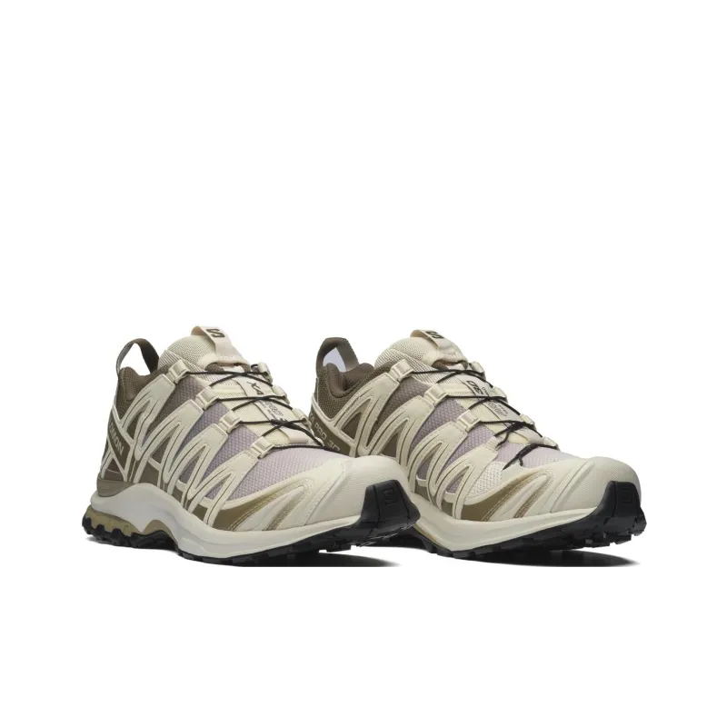SALOMON XA PRO 3D Slip Resistant, Abrasion Resistant, Breathable Low Top Trail Running Shoes Unisex Lime Gray-1