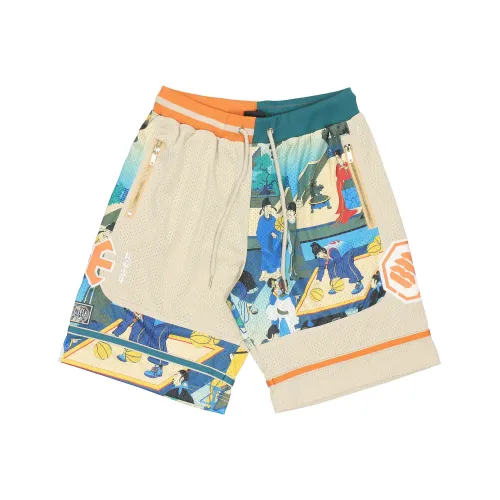 LINING Sports Basketball Collection Basketball Shorts Men Multicolor