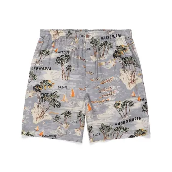 WACKO MARIA Casual Shorts Unisex Gray