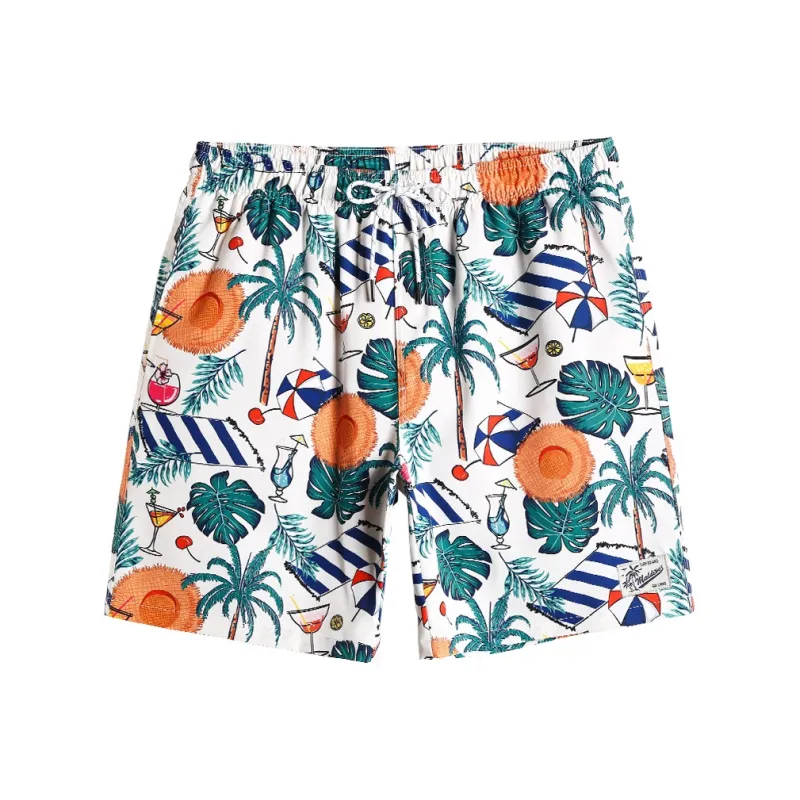 GAILANG Beach Shorts Unisex Multicolor-0