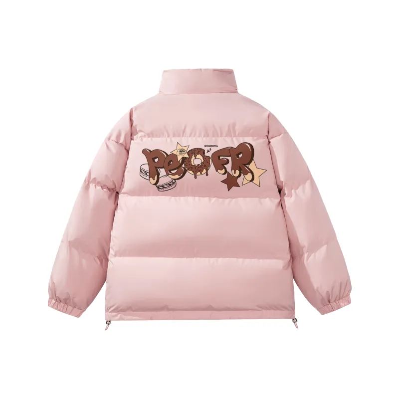 Pepe The Frog Puffer Jacket Unisex-14