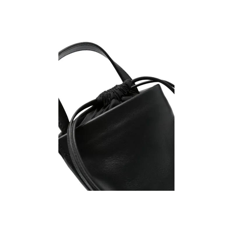 AESTHER EKME Calfskin Bucket Bags Handbags Mini Women's Obsidian Black Color-2