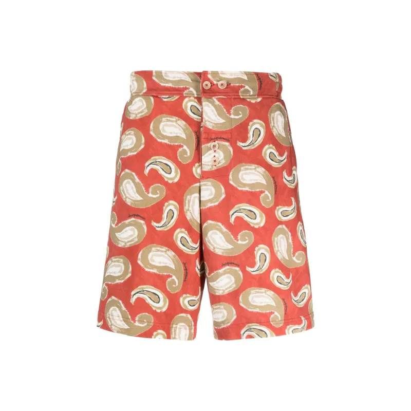 Jacquemus Le Short Pingo Paisley print Shorts-0