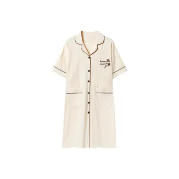 FENTENGCARE Nightgown Women's White