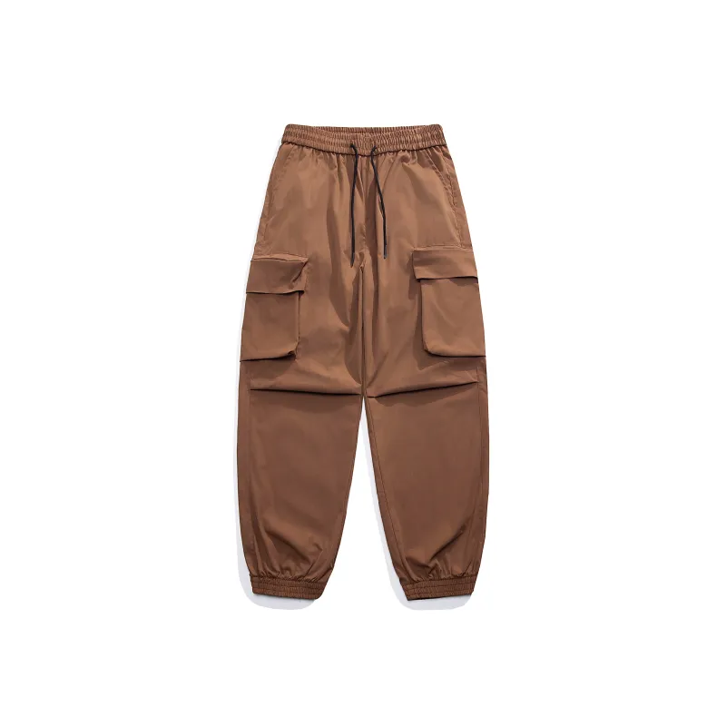 DEERWAY Casual Pants Unisex Blue-5