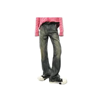 MGXEK Jeans Unisex Blue