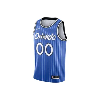 Nike Basketball Jerseys Fan Edition Magic Team Gordon Men's Blue