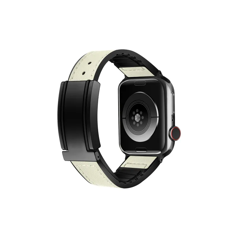 ZHENGGUANG Watch Band Apple Compatibility Genuine Leather Material-1