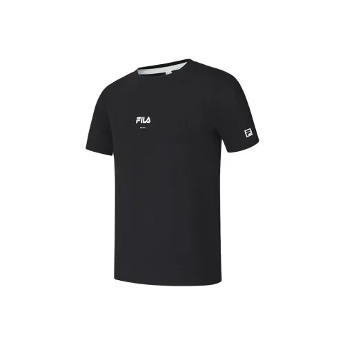 FILA AthleticsFitness SS25 T Shirt Men's Pitch Black BK