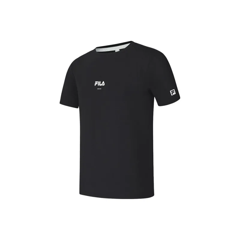 FILA AthleticsFitness SS25 T Shirt Men's Pitch Black BK-0