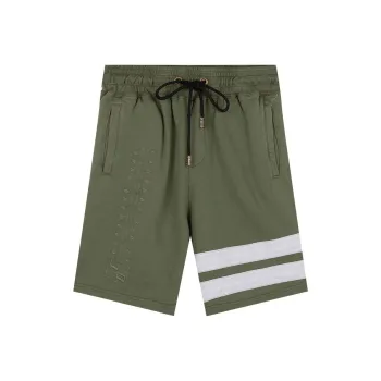 GCDS Casual Shorts Men Army Green