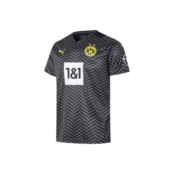 PUMA BVB Away Replica Soccer Jerseys Unisex Black