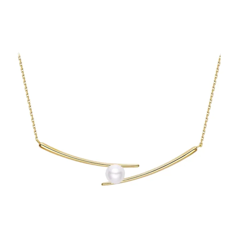 ONEKISS Gold Plated Copper Necklaces Women's-0