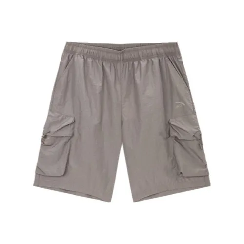 Anta Life Collection Cargo Shorts Unisex Rattan Umber