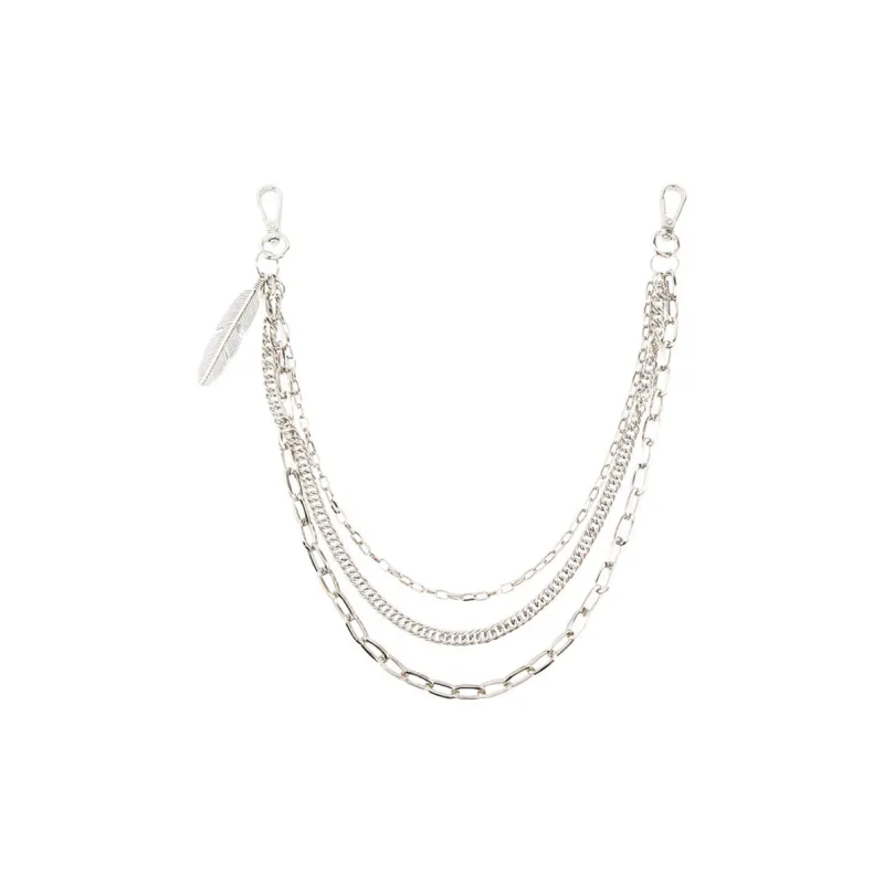 CHRROTA Metal Pants Chains Unisex-0