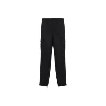 DRIES VAN NOTEN Zip Detailed Trousers