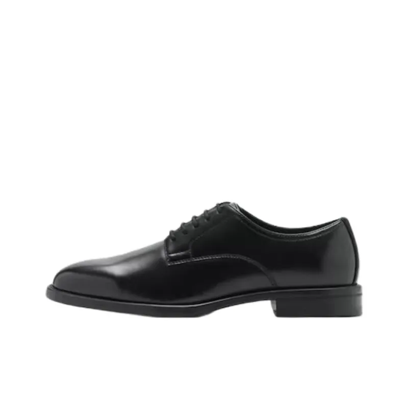 MANGO Dress Shoes Men Low Top Black-0