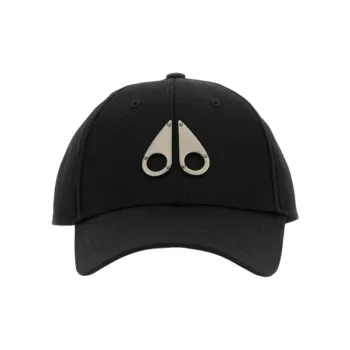 Moose Knuckles Baseball Caps Men's Black