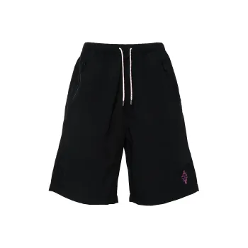 Marcelo Burlon Cross Embroidered Bermuda Shorts