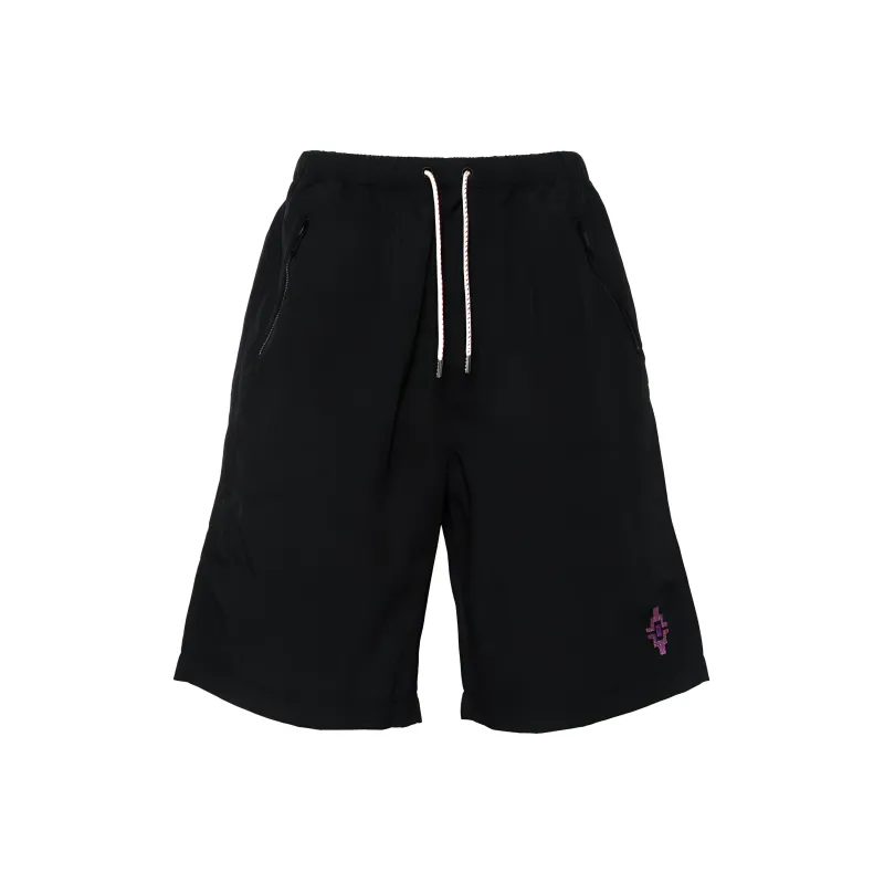 Marcelo Burlon Cross Embroidered Bermuda Shorts-0