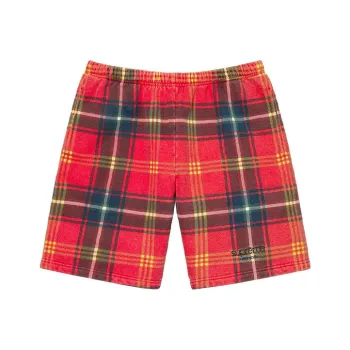 Supreme Plaid Sweatshort