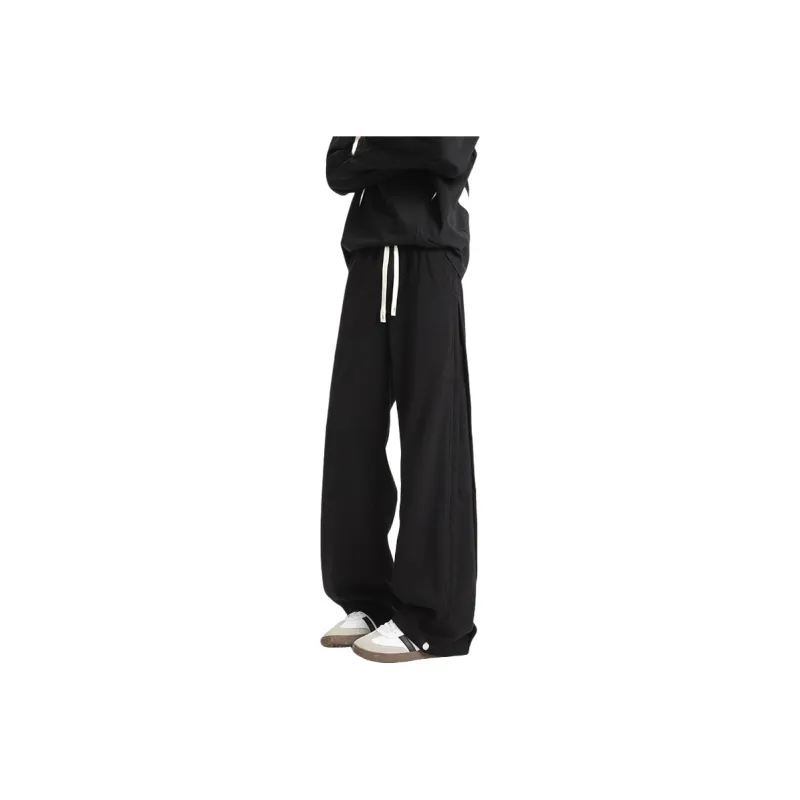 WKOOG Casual Pants Unisex Navy Blue-0