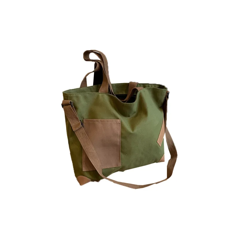 G FAVOR Canvas Bag, Shoulder Bag Regular Unisex Multicolor-3