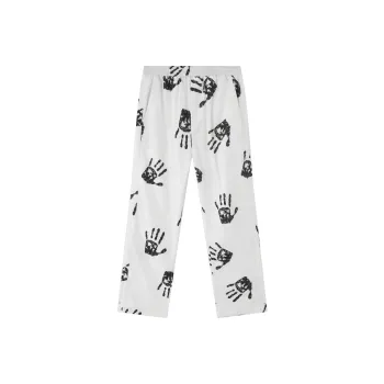 SODIFF Casual Pants Unisex White
