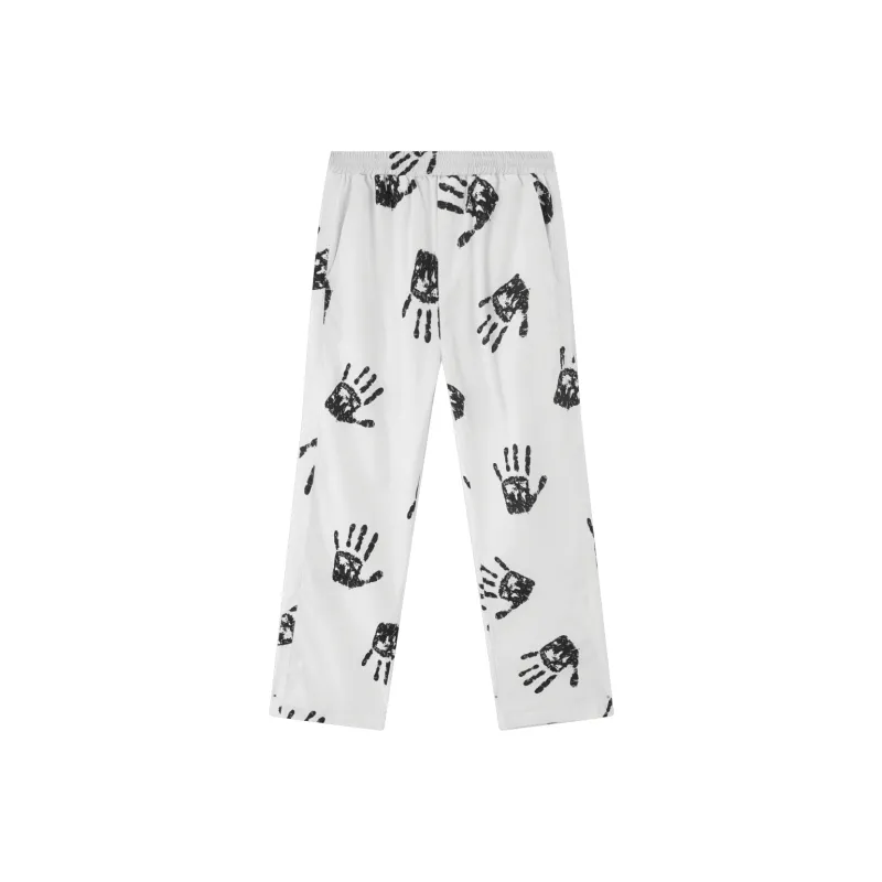 SODIFF Casual Pants Unisex White-0