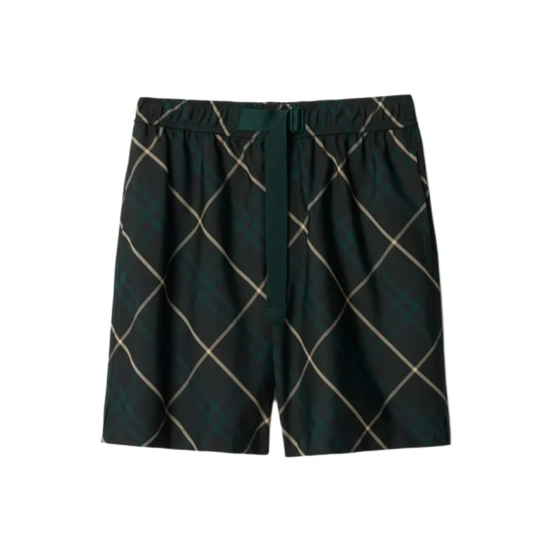Burberry Casual Shorts Men's Green-0