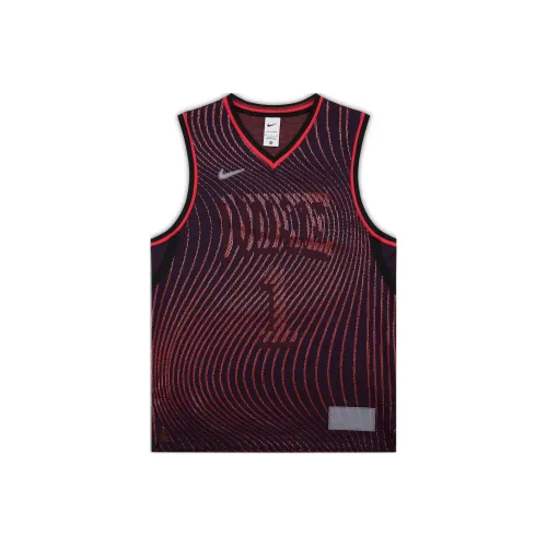 Nike Basketball Jersey Men's Deep Red