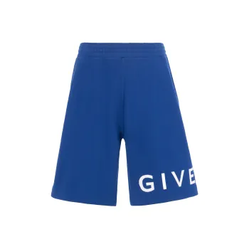 Givenchy Boxy Fit Shorts With Branding Bonded