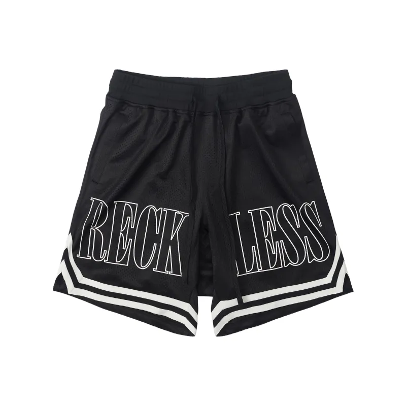 HARSH AND CRUEL Basketball Shorts Unisex-0