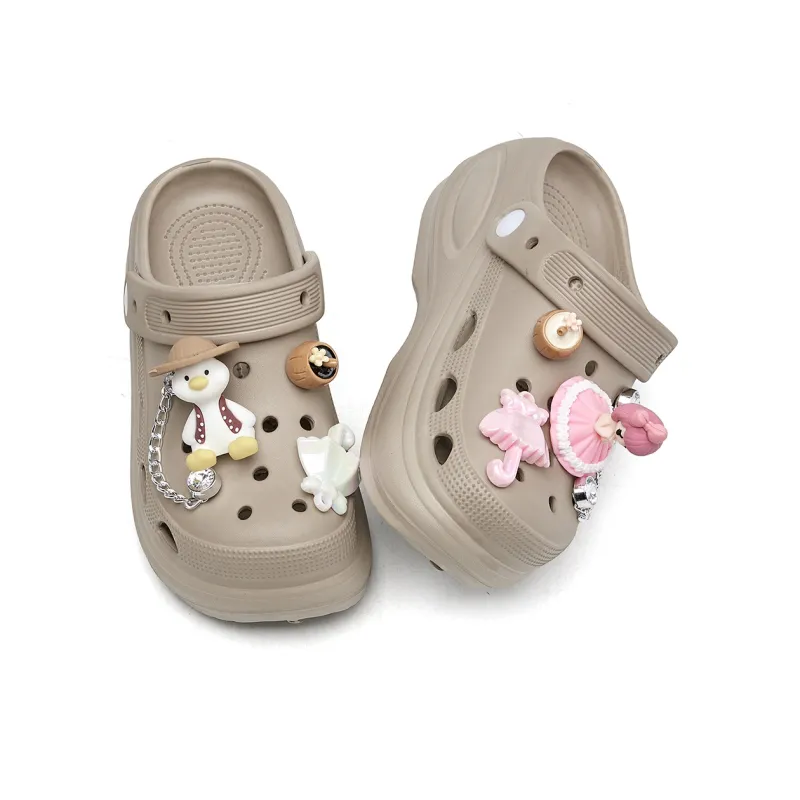 La Chapelle Clogs Women's Apricot-1