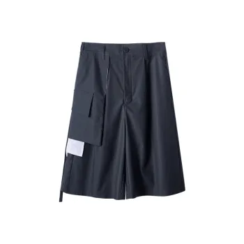 HUANXIANGZHE Casual Shorts Unisex Black