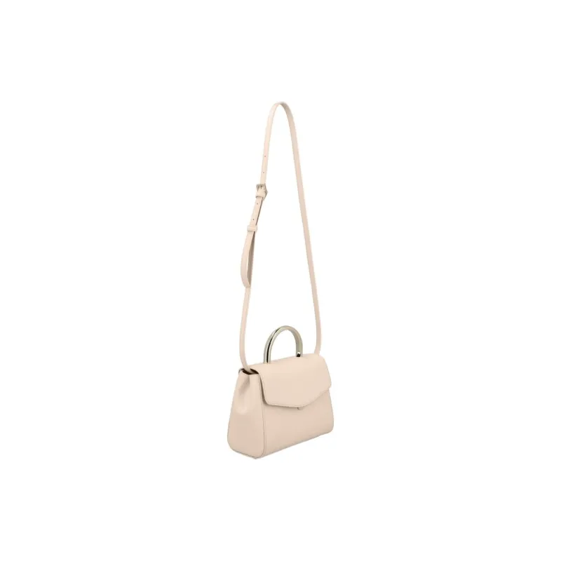 Furla Leather One Shoulder Handbag Women's Beige-2