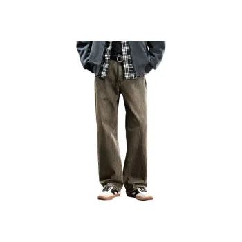 Dme Jeans Men Camel Brown