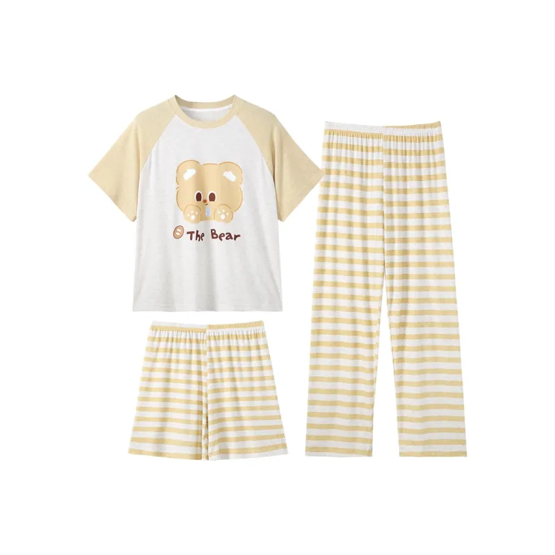 Top Melon Pajama Set Women's Image Color-0